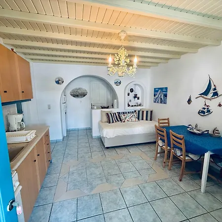 Apartment Stylish 2 Bd Escape With Patio At Ornos (Mykonos)